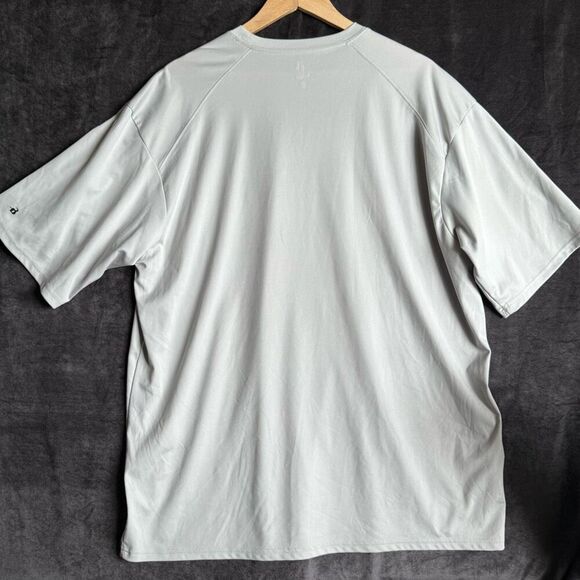 Raiders Coaching Staff Shirt 2XL Badger Sport Gray Team Issued Style NFL Tee - Picture 5 of 11